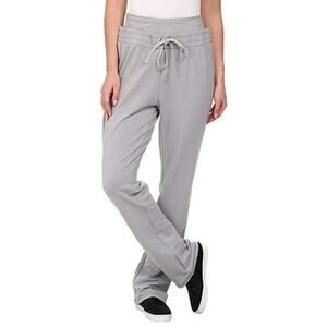NYDJ Fit Solution City Track Pants Sz XL Gray Shapewear Compression Sweatpants